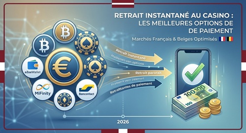 Retrait Instantané au Casino : Les Meilleures Options de Paiement en 2026